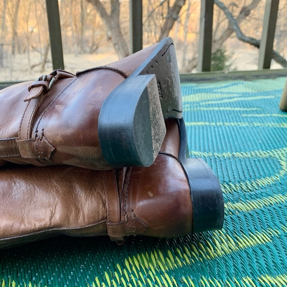 Frye Melissa Seam Tall Cognac - Picture 7 of 8